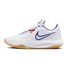Nike Precision 6 Desert Fragrance Slip Resistant Abrasion Resistant Low top Basketball Shoes Men's Pink Blue HV1796-141(Team348-)