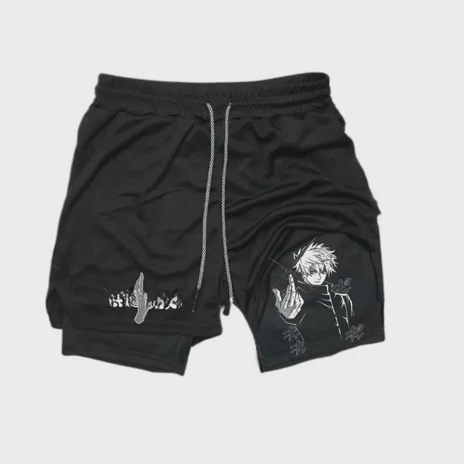 

Спортивные повседневные шорты для взрослых в стиле аниме 2024 года M