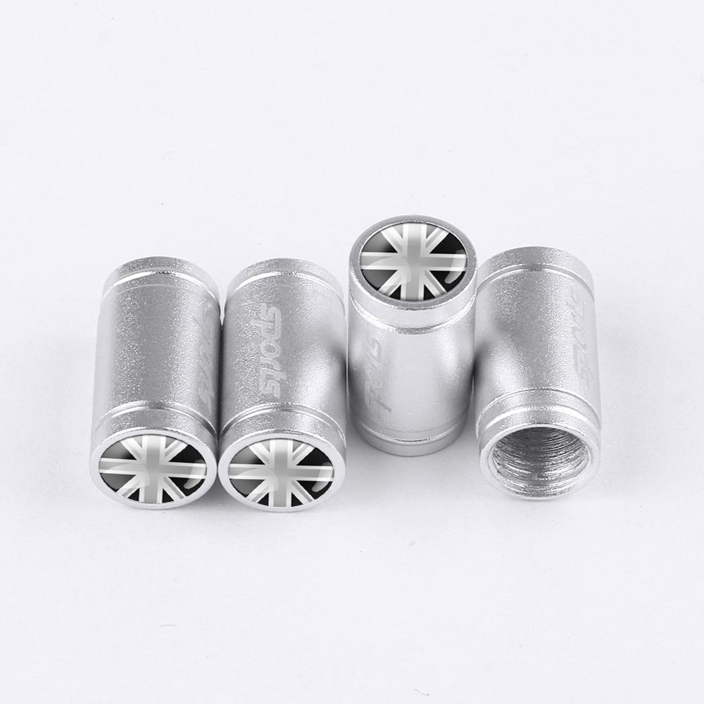 Car Wheel Tire Valve Cap UK England Britain Flag Tyre Valve Stem Cover for Jaguar Land Rover Bentley Martin Rolls Royce MG Aston FG6