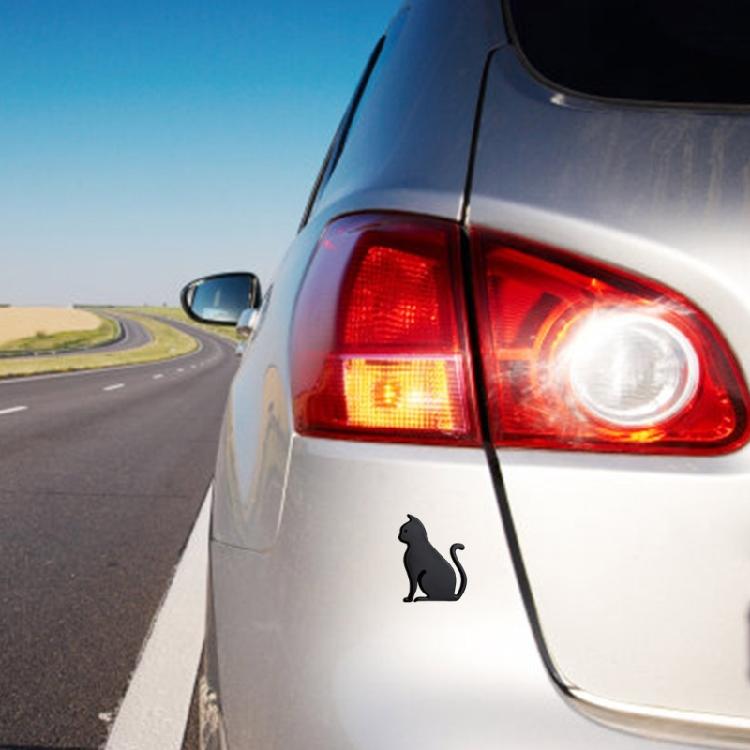 Waterproof Car Decal 3D Pet Metal Emblems Sticker for Side & Rear Trunk Enhancement Automotive Accessories
