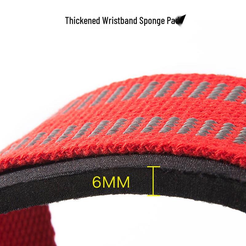 WEZHO 8-Figure Anti-Slip Cotton Lifting Straps (Pair)