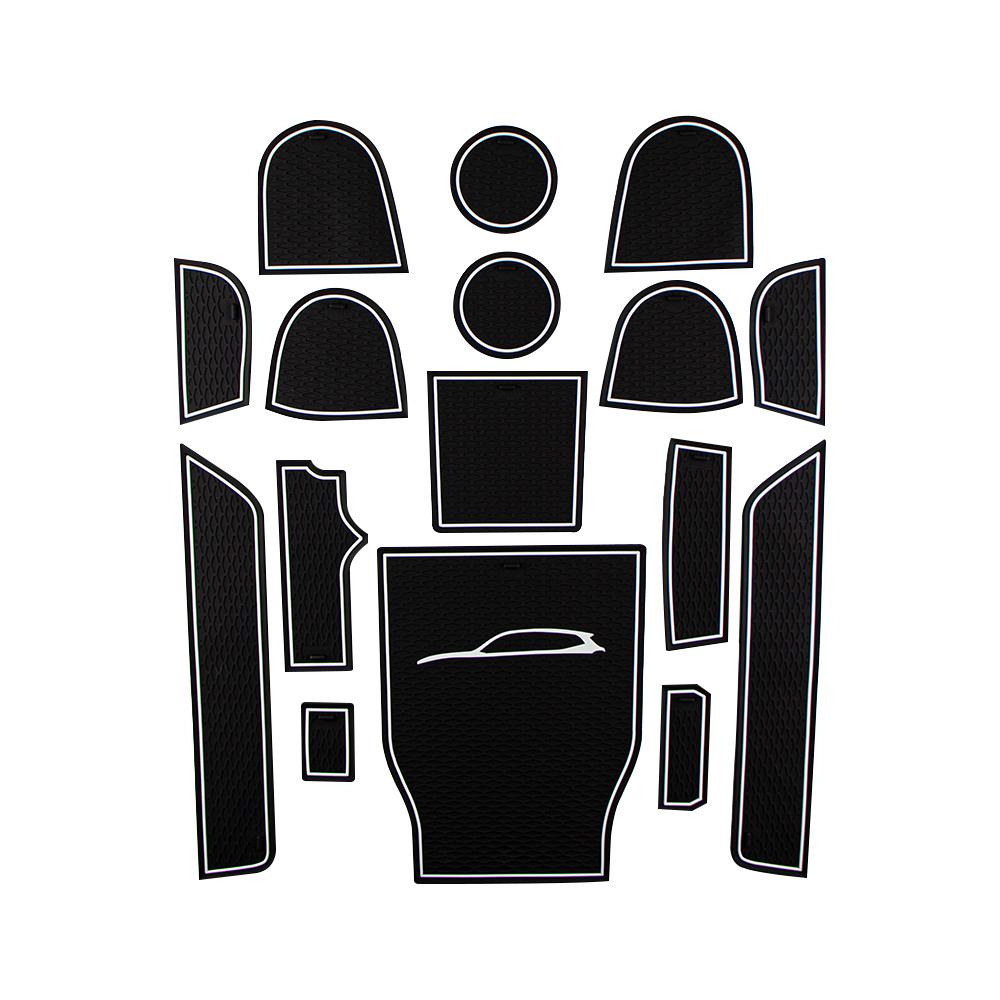 For BMW X3 G01 2018 - 2025 Car Door Groove Mats Rubber Doors Groove Mats Interior Accessories Parts