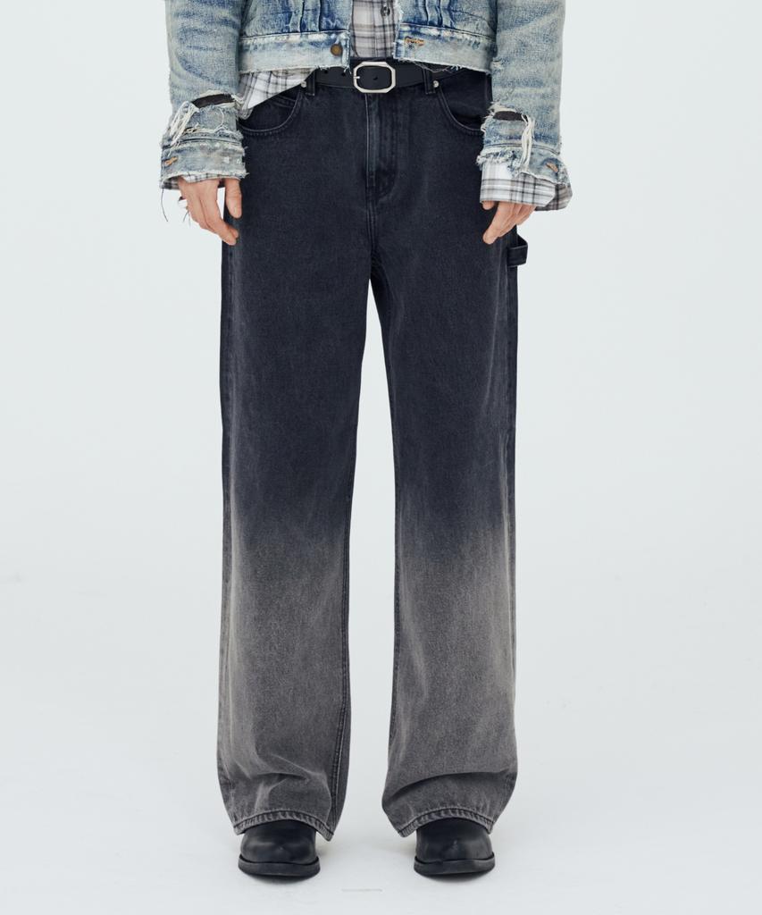 Modenaleudeo Flow Carpenter Wide Denim (Black)
