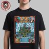 King Gizzard And The Lizard Wizard Phantom Island World Tour 2025 T Shirt Vintage Washed Stretched Stylish