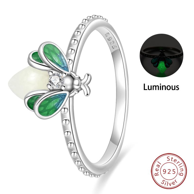 New Rings For Women 100% 925 Silver Star Moon Colorful Zircon Rings Fine Wedding Engagement Birthday Jewelry Gifts