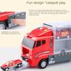 Die-cast Construction Storage Container Truck Model Simulation Children's Car Toy  Gift