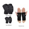 Tactical Protective Knee and Elbow Pad Set with EVA Foam Padding