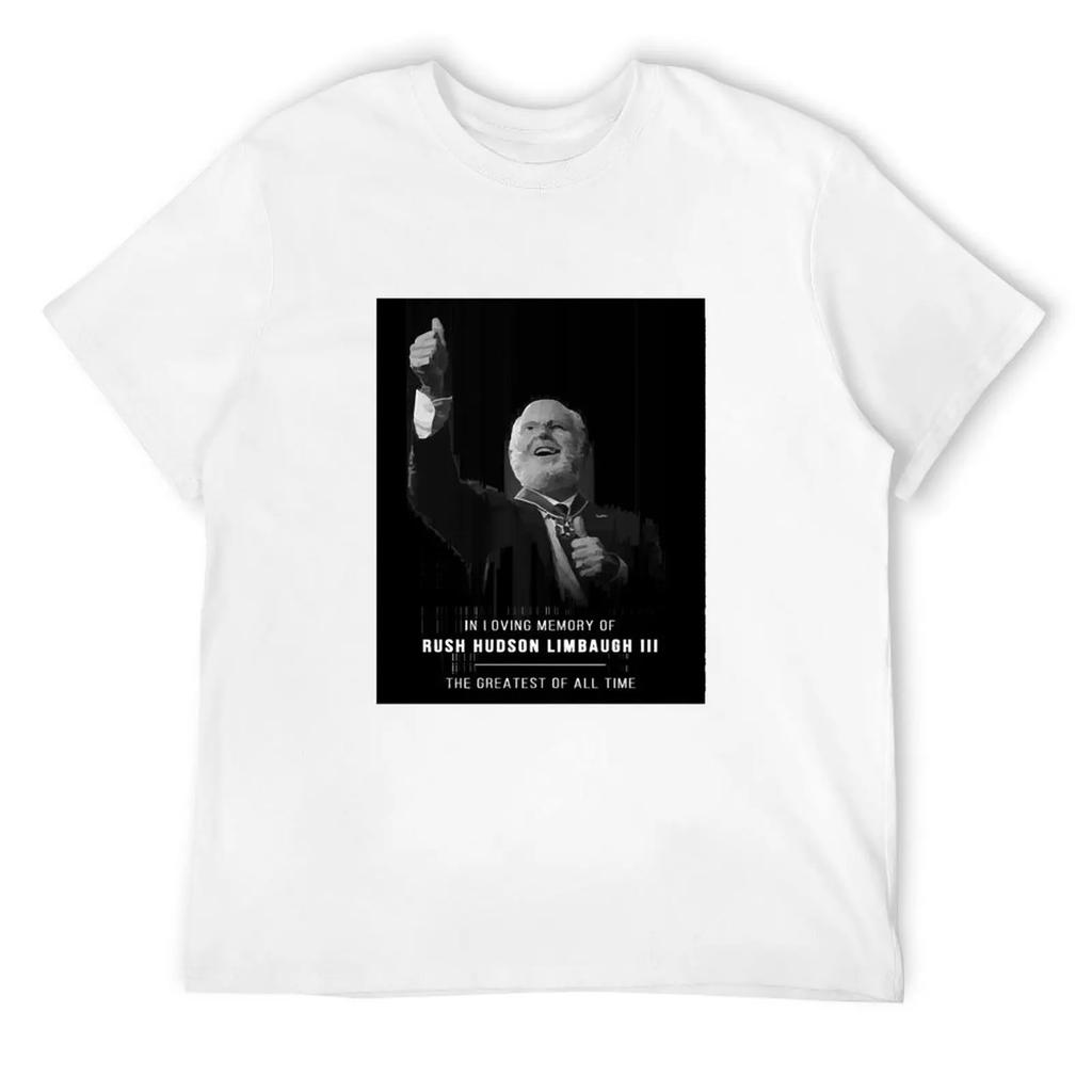 Rip Rush Limbaugh T-Shirt Oversizeds Cute Clothes Clothing For Men