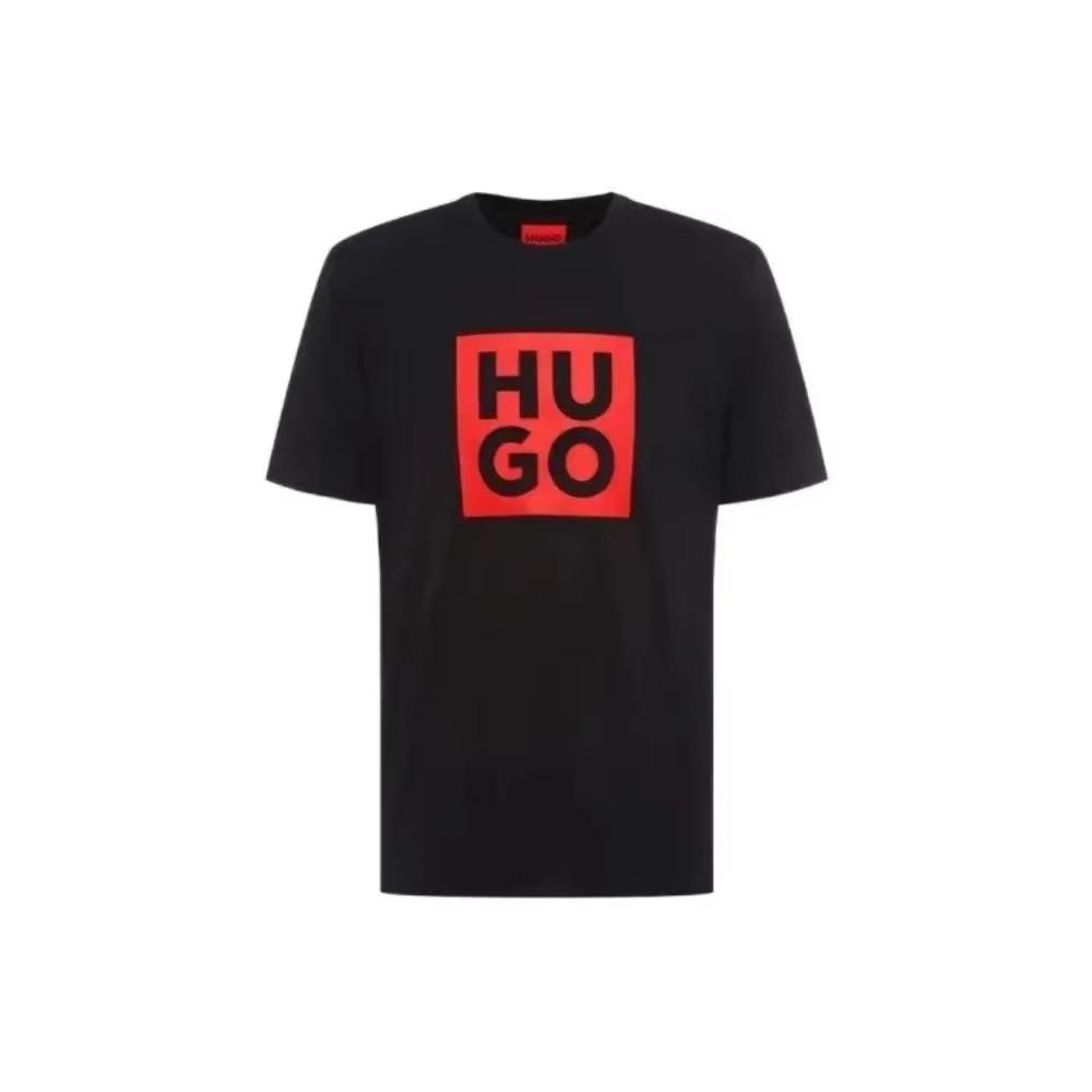Fashion Summer Men Women T Shirt Designer Tee Hugo Print Short Sleeve Tshirt Oversized Top Luxury Brand Cotton T-Shirt Clothes