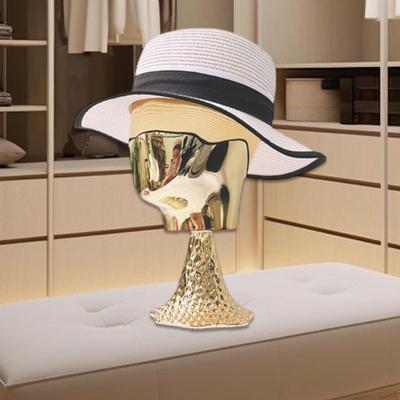 Estante de Exhibición para Sombreros Portátil Desmontable Aspecto de Lujo Peluca