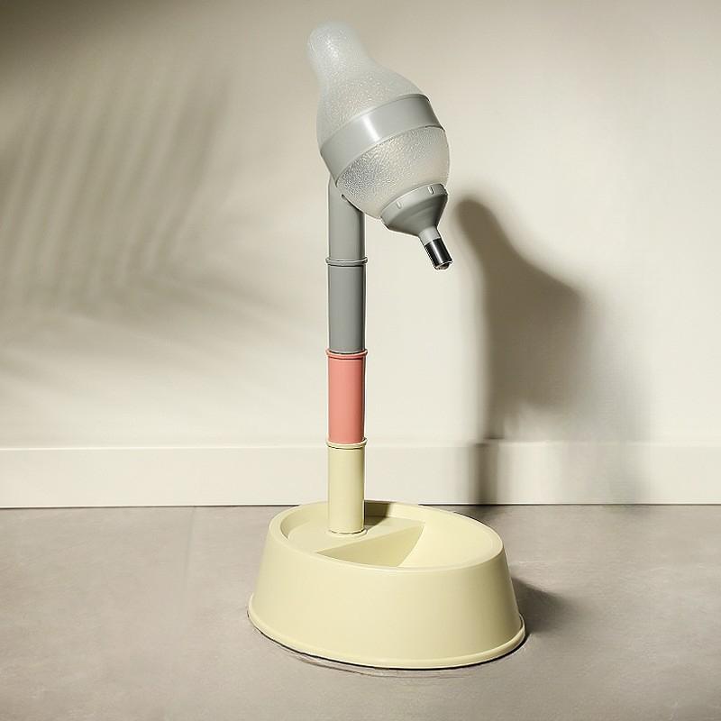 

Поилка для домашних животных, таз для кормления собак, миска для кошек, вертикальный чайник для собак, высокий облизывающий мяч, диспенсер для воды 26*21*49cm