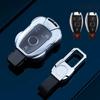 Fashion Alloy Car Key Case Cover With Chain For Mercedes Benz Ce Abs Class Gle Gla Glb Glc Gls Amg W176 W177 203 204 205