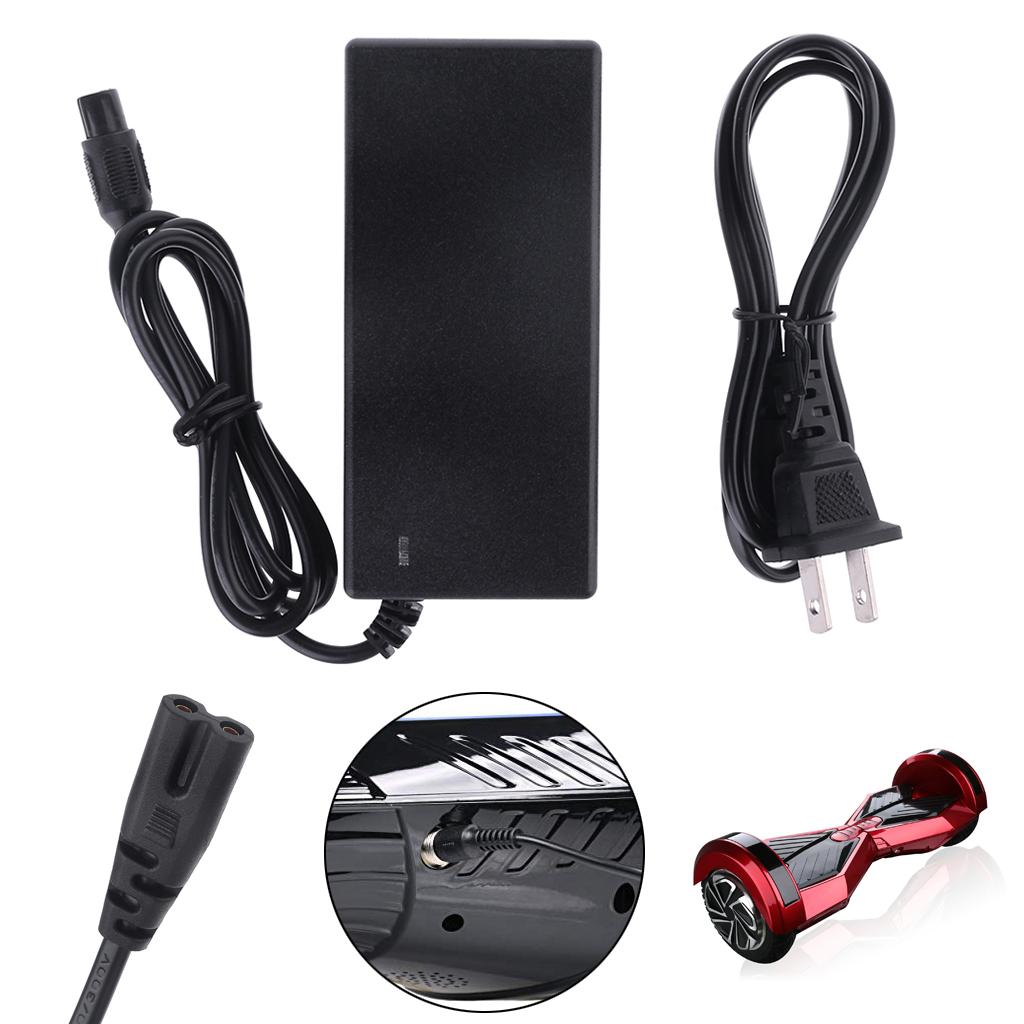 42V 2A Power Adapter 3-prong Inline Connector Battery Charger Suitable for Pocket MOD, Sports MOD and Dirt Quad