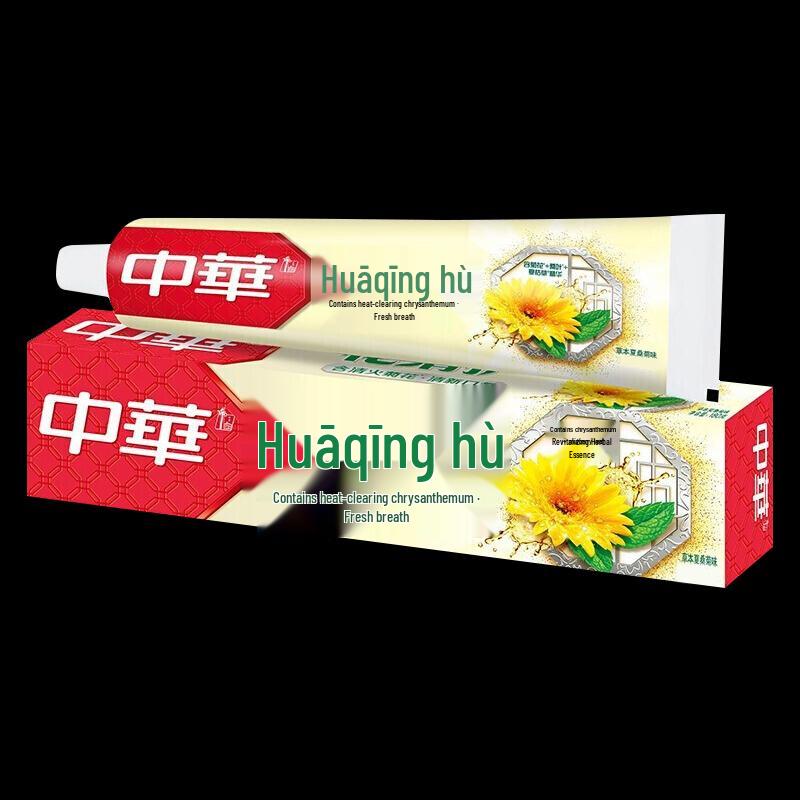 Zhonghua Hua Qing Hu Chrysanthemum Lily Toothpaste