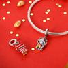 Kupfer Löwentanz Traditionelle Kultur Original Anhänger Armband Charms Schmuck Party Perlen DIY Geschenke