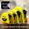 Durable Stainless Steel Tape Measure: 3m, 5m, 7.5m, 10m Options - Wear & Drop-Resistant with Painted Markings