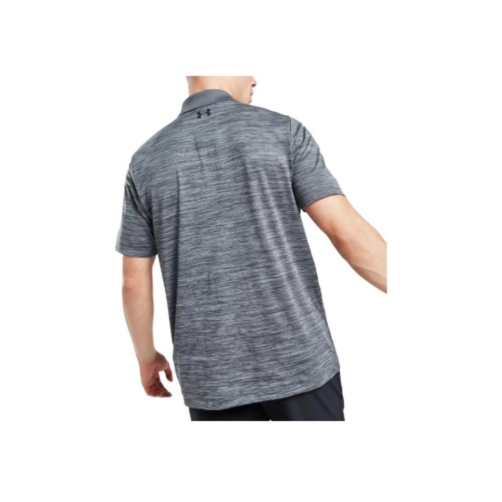 Under Armour Polo Short Sleeve Shirt Men Tops Gray 1342080-035