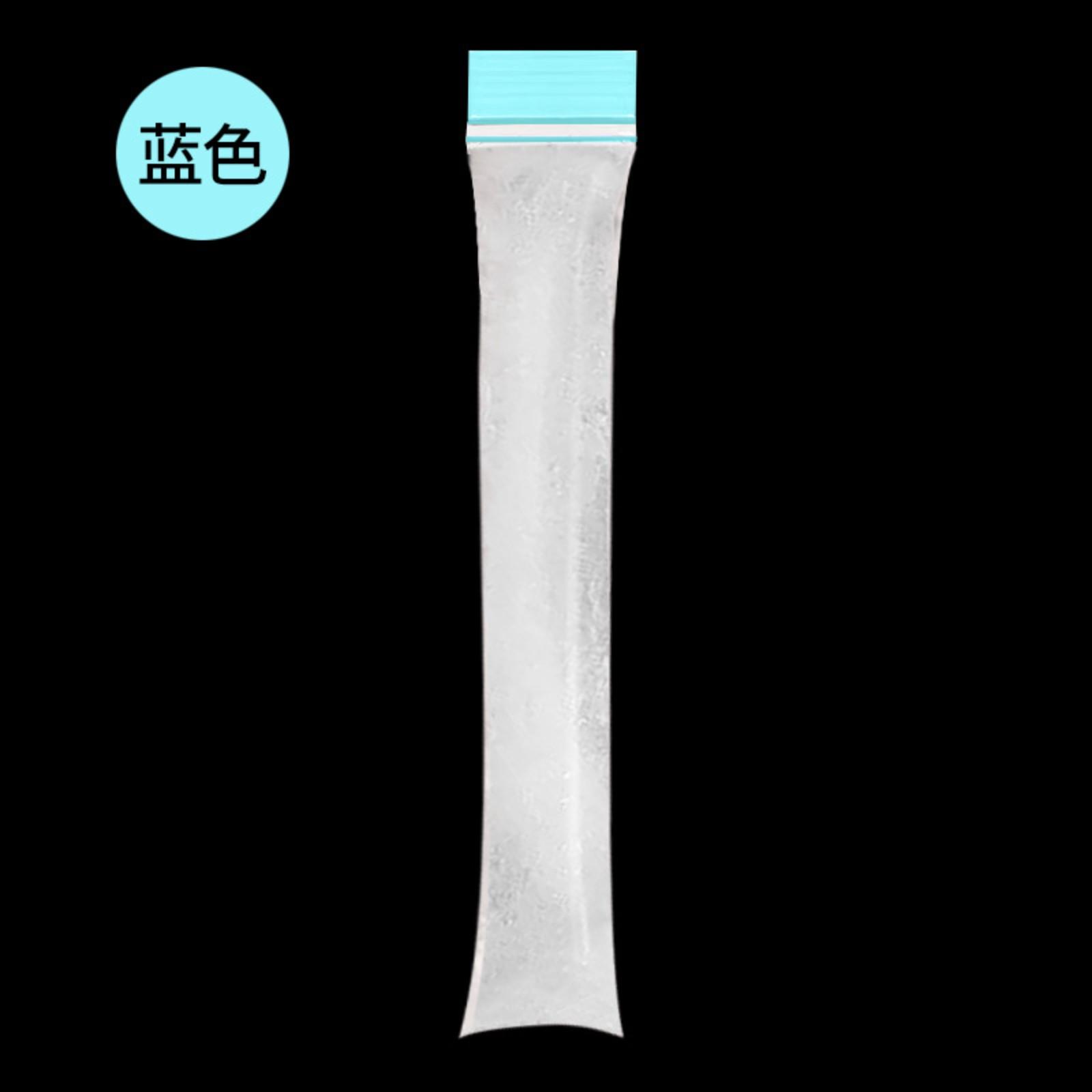 

50 шт. Одноразовые пакеты со льдом Пакеты со льдом Пакеты с дробленым льдом Самозапечатывающиеся One Size небесно-голубой