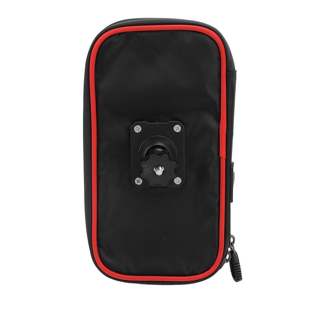 Electric Bike Phone Mount Bag Water Resistant Bike Phone Holder Sensitive   Cycling Pouch with Front Sun   Double