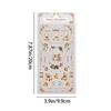 Retro stickers, fairy tale style, hand-held tent, guka DIY decoration, phone back card collage