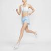 Nike Shorts Casuais da Divisão de Corrida Feminino Azul Armadura Claro FN2716-440