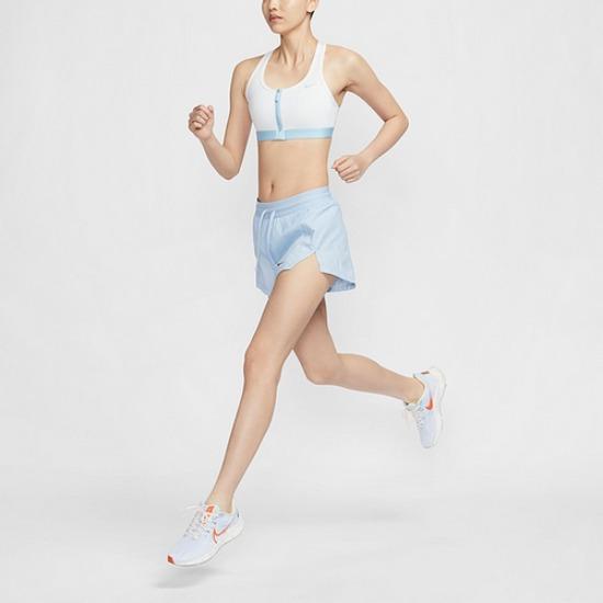 Nike Shorts Casuais da Divisão de Corrida Feminino Azul Armadura Claro FN2716-440