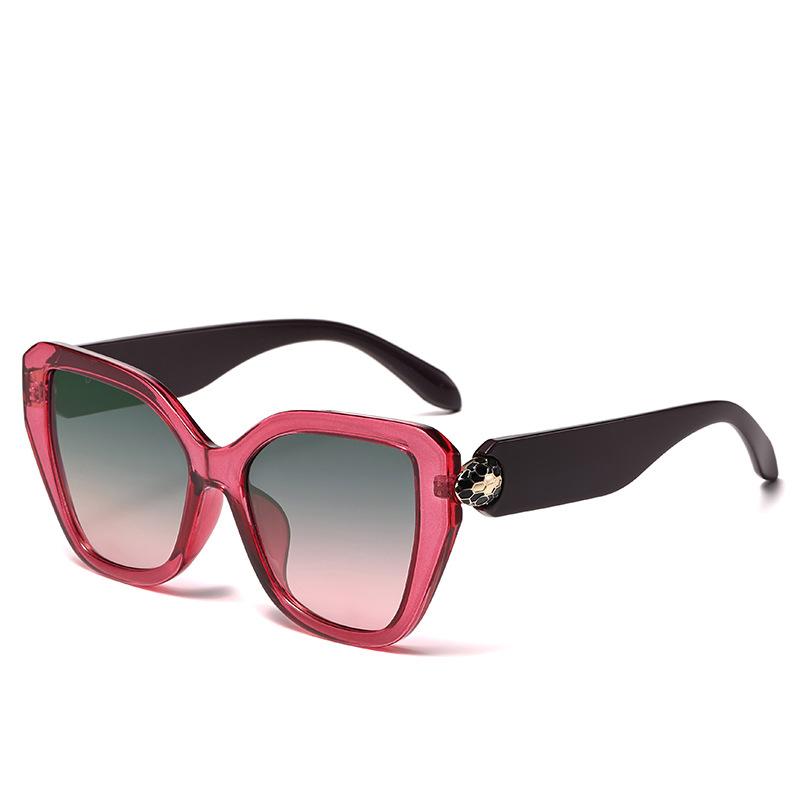 Retro 2025 Classic Vintage Square Sunglasses Women Cat Eye Sun Glasses Women Men Retro Leopard Luxury Sun Glasses UV400