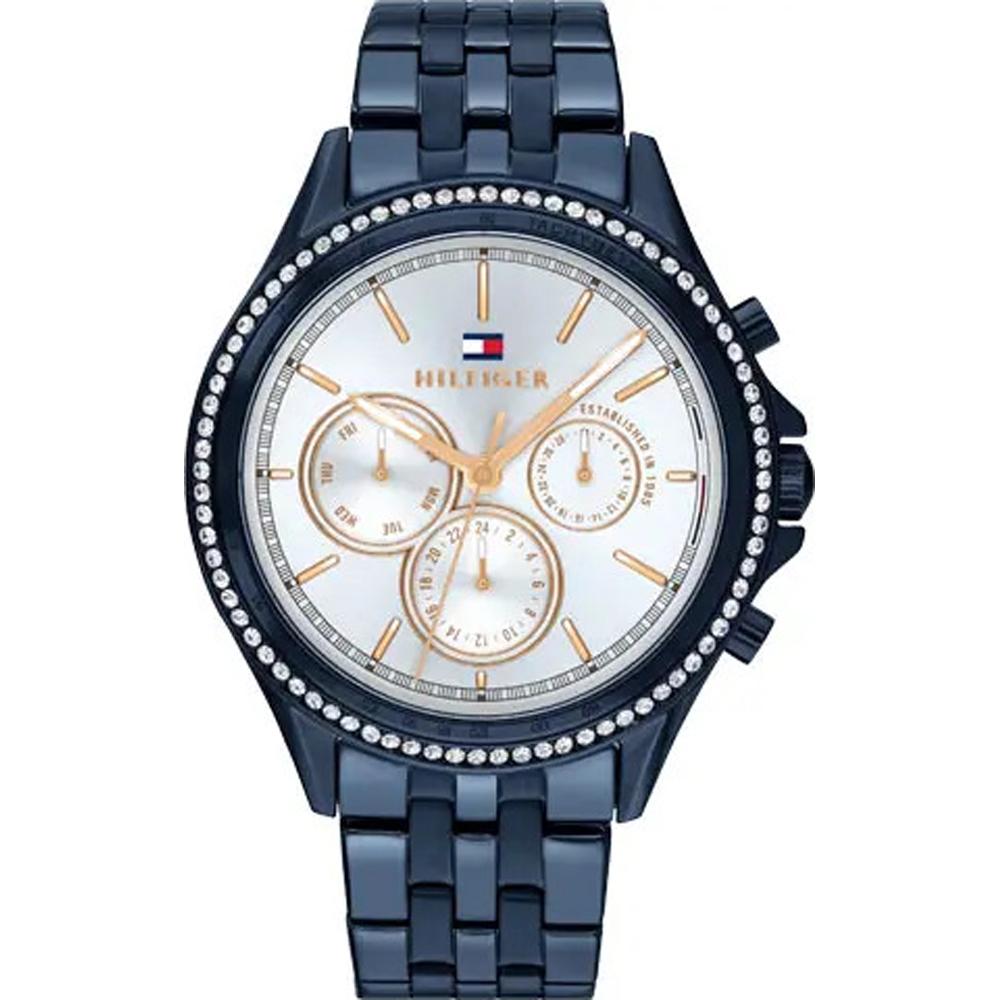 Tommy Hilfiger Ari Silver Dial Blue Metal Strap Ladies  Quartz Watch 1782003 серебряный