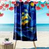 Sternennacht-Stil Schiffsdesign Handtuch Strandtuch schnell trocknend für Reisen Outdoor-Sport Joggen Strand und Schwimmen