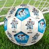 Leo Messi: Iconic Football Legend Soccer Ball Size 5 Football Machine Sewn Indoor/Outdoor Training and Matches Surprise Collection Gift