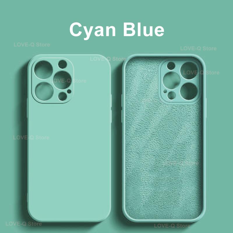 For Liquid Silicone Phone Case For Apple iPhone 16 15 14 Plus 13 12 11 Pro Max Cases For iPhone 16 Pro Max Shockproof Cover