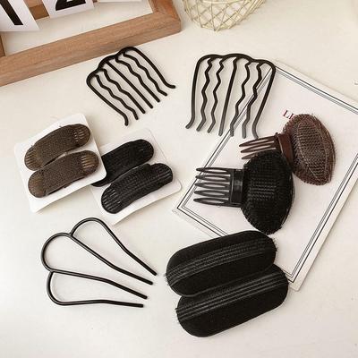 1pc Hair Root Fluffy Hair Pad Natural Hair Sponge Hair Pin Invisible Bangs Clips Magic Hair Donut Bun Makers Korean Styling Tool