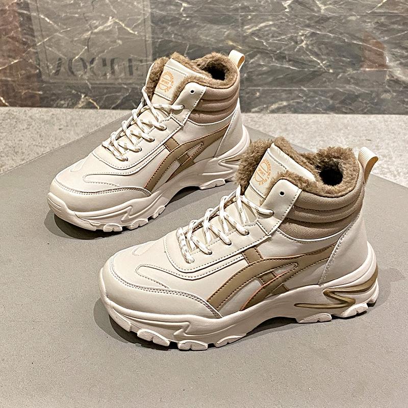 AutumnWinter Women s Ultra-lightweight Winter High-top Fleece-lined Cotton Shoes Sports Casual Shoes Snow Boots 42 2790₽