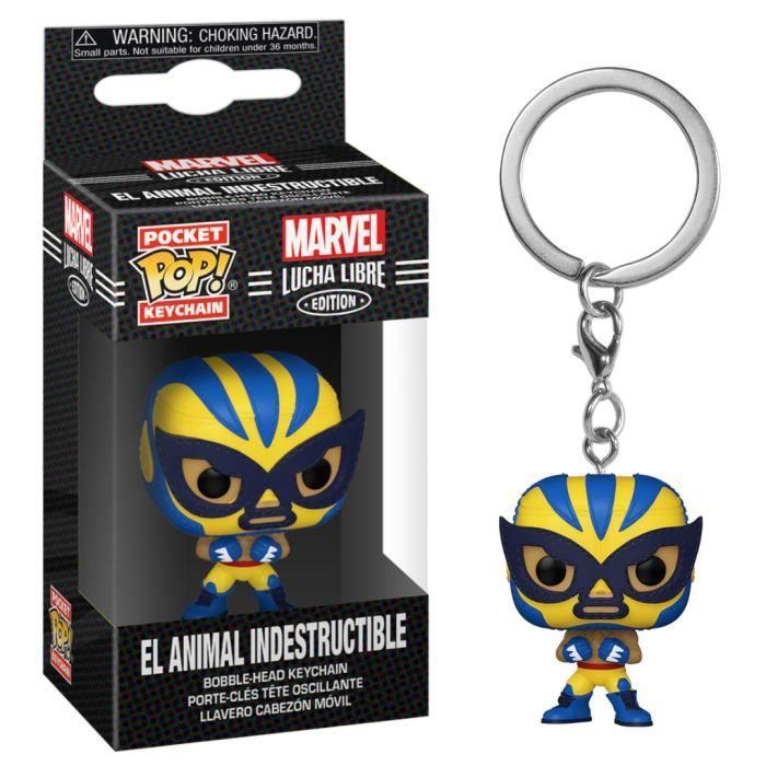 MARVEL - Pocket Pop Keychains - Lucha Libre Wolverine - 4cm