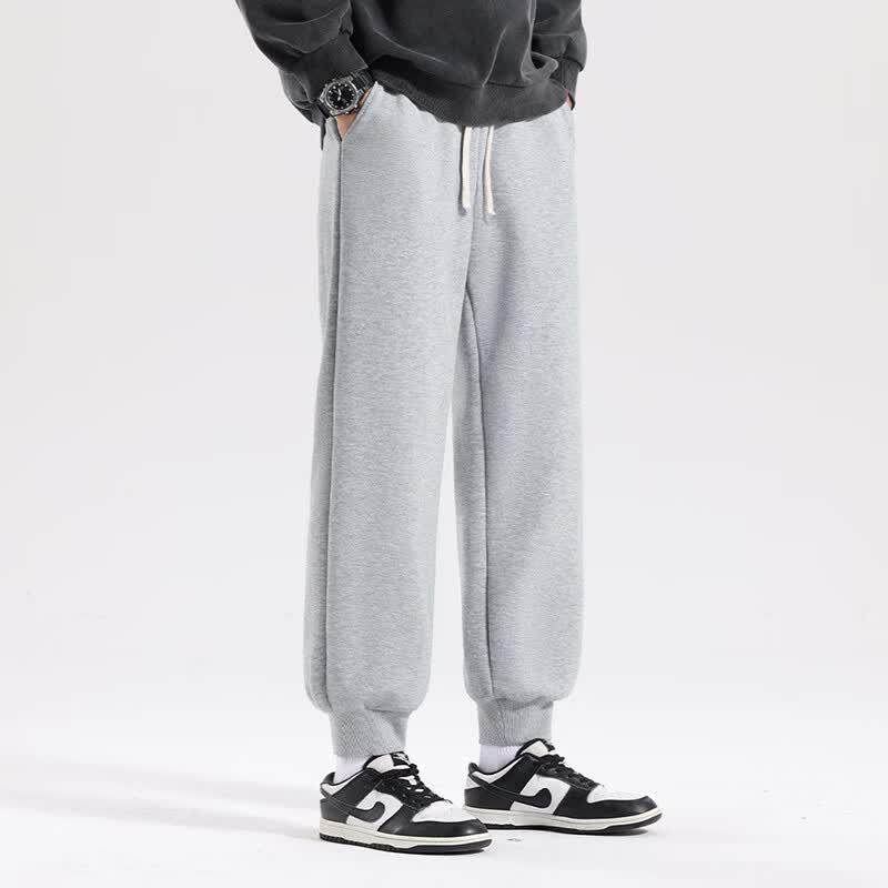 MINISO Men's Cotton Blend Jogger Pants