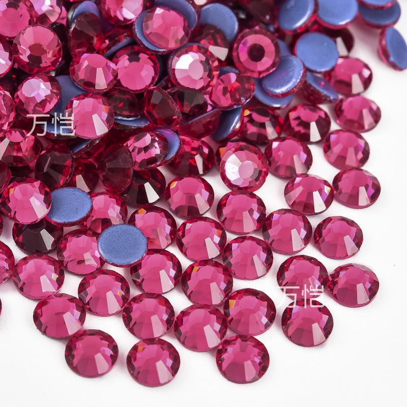 

Имитация австрийского горячего бриллианта, стеклянные стразы, термоклей, дно, чехол для мобильного телефона своими руками, косметические аксессуары для одежды SS10 2.7-2 1440 pcs/bag