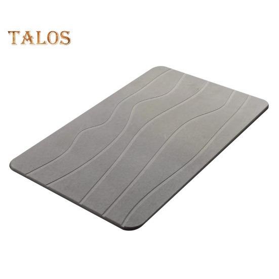 Bathroom Floor Mat Quick Absorbent Quick-Drying Diatom Mud Anti-Slip Bottom Entry Rug Easy To Clean Multipurpose Bath Shower Sink Kitchen Carpet