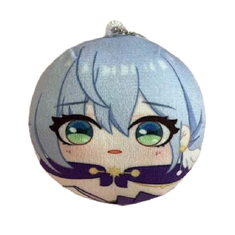 Rail Honkai Star Game Peripheral Keychain Plush Toy Cartoon Pp Gift Cotton