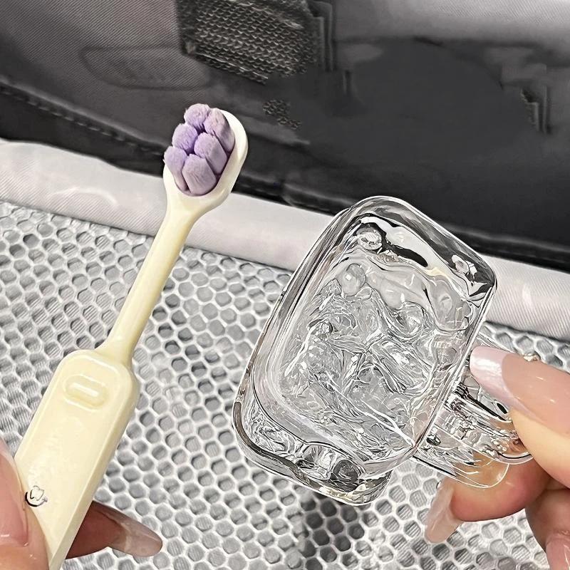 Portable Travel Toothbrush Storage Clip Dust Protective Cap Non-toxic Material Household Bathroom Toothbrush Holder for Kids