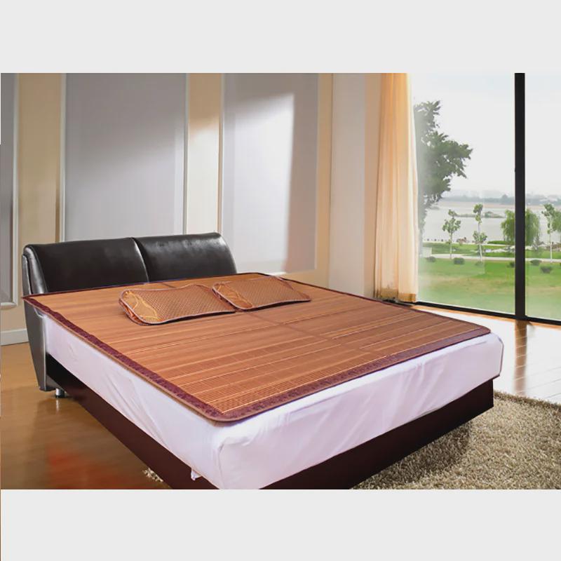 Doppelseitige Matte mit Bambuskohle: Winter-/Sommergebrauch, Rattan-Eis-Seide-Tatami