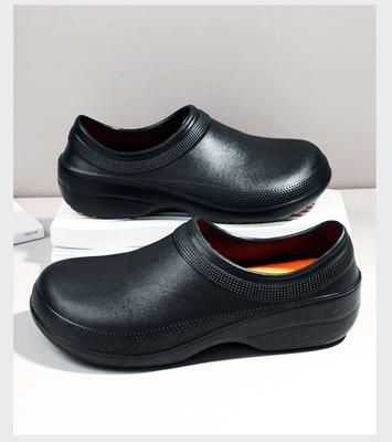 Scarpe da chef da donna antiscivolo scarpe da cucina scarpe da lavoro resistenti all'olio impermeabili resistenti all'usura stivali da pioggia da uomo Lavoro alla caviglia