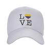 Casquette de Baseball Je t'aime Colombie Style Urbain Chapeau Trucker Été Femme Unisexe Sports d'Extérieur Casquettes de Baseball