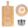 Professional Margarita Salt  Edge Set With Smooth Outside Easy To Clean Stackable Design For Home Bar Restaurant Use