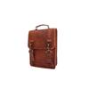 Goat Leather Backpack Shoulder Bag 13 In Laptop Rucksack Office School Handbags