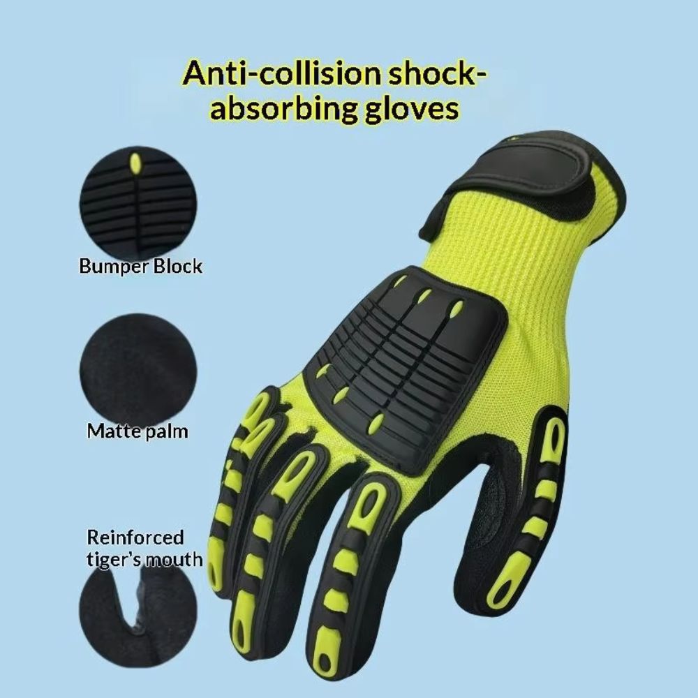 Anti Vibration Safety Work Gloves Anti Impact Protective Gloves Anti-cut Gloves Kitchen