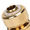 Weather Resistant Brass Water Joint 4 6 8Inch Pipe Quick Release Coupling Suitable For Car Cleaning Gardening Equipment