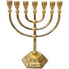 Church Taper Holder Golden Lampstand Je Temple Lamp Home Decoration Metal Judaism Candlestick Candle Holders Candle Holder
