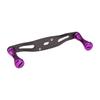 Carbon Fibers Double Handle Fishing Reel Power Handle Replacement Assembly Part Double Rocker Arm Fishing Reel Handle