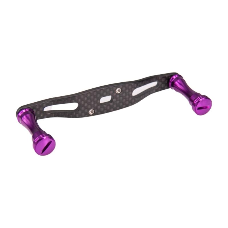Carbon Fibers Double Handle Fishing Reel Power Handle Replacement Assembly Part Double Rocker Arm Fishing Reel Handle