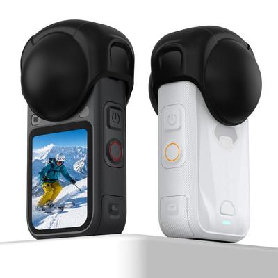 Silicone Camera Lens Cap Protective Lens Protector for Insta360 X6 Action Camera Accessories